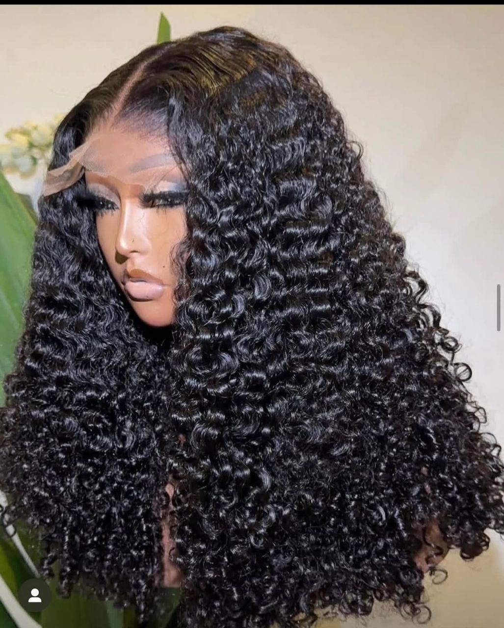 Pixel Curl Wig Glueless 5x5 Natural colour