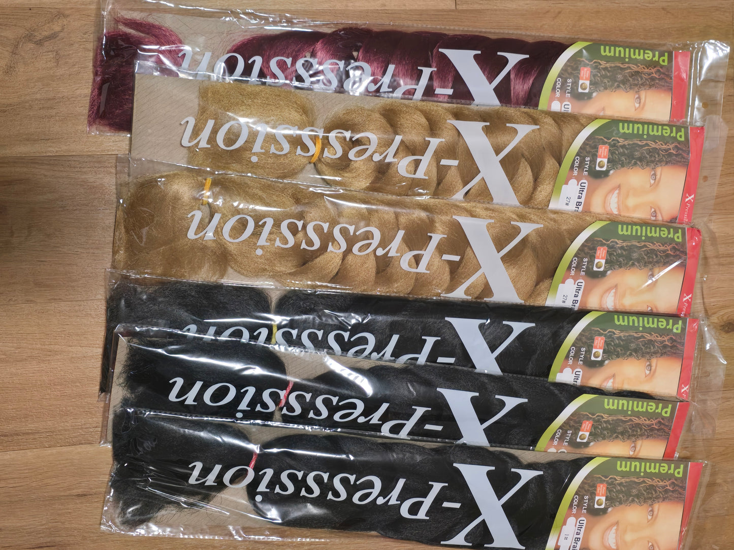 X-Pression for braids